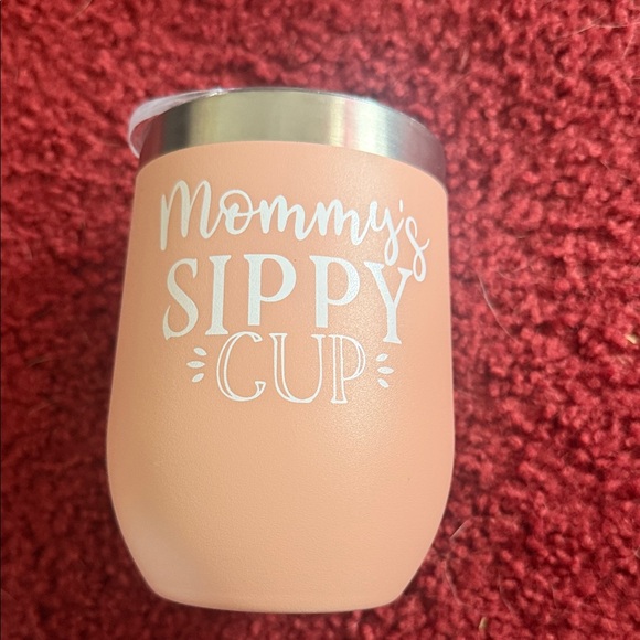 Other - Mommy's Sippy Cup - Pink Insulated Travel Tumbler 8oz💜